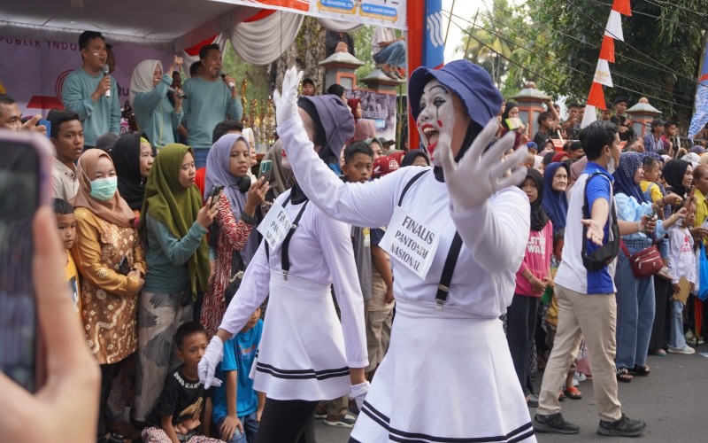 Kemeriahan Perayaan Hari Kemerdekaan di OKI, Kirab Budaya hingga Karnaval Pembangunam