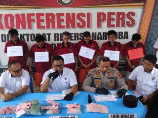 Sembilan Pengedar Narkoba Digulung Polda Sumsel