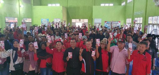 Jelang Pilkada Serentak 2024, DPC PDI-P OKU Timur Gelar Pelatihan Saksi dan Koordinator Desa