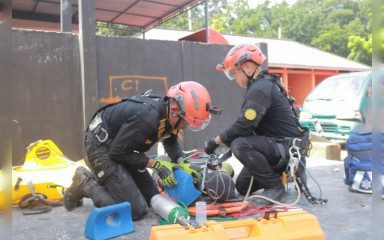 Kantor SAR Palembang Gelar Latihan terkait Megathrust