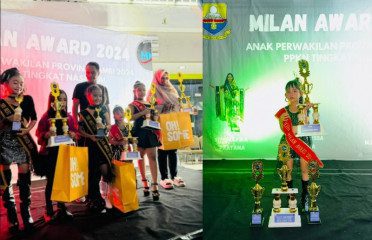 Kembangkan Bakat Anak, Milan Management Gelar Milan Award 2024 di WTC Batanghari