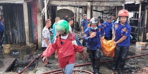 Kebakaran Hebat Terjadi di Jalan Perintis Kemerdekaan Palembang, Tiga Orang Tewas