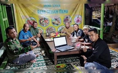 Senkom Mitra Polri Kota Jambi Diskusi Malam Bahas Program Kerja