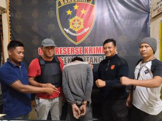 Saat Patroli Anggota Polsek Belitang I Aiptu Ahmadi Berhasil Bekuk Pelaku Curas