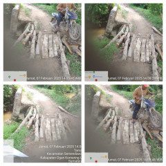 Dua Jembatan di Desa Jaya Mulya dan Taman Agung Rusak Ketua Komisi II DPRD OKU Timur Minta Agar Segera Ditangani
