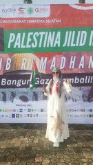 Massa yang Tergabung dalam Aliansi Masyarakat Sumsel Gelar Aksi Bela Palestina Jilid III