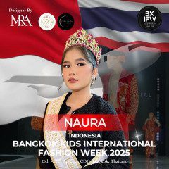 Runner Up 1 Putri Pertiwi 2025, Naura A Syaputri Siswa SMA N 4 OKU Akan Tampil di Bangkok Internasional Fashion Week