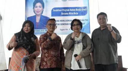 Komisi IX DPR RI Bersama Mitra Kerja BGN Gelar Sosialisasi Program MBG di Ogan Ilir