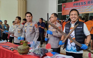 Polda Jambi Rilis Hasil Ops Pekat II Sinjai, Begini Hasilnya