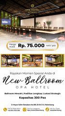 Fasilitas Meeting Room Terbaru di OPA Hotel Palembang