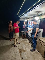 Satreskrim Polrestabes Palembang dan Polsek Gandus Kejar Dua Perampok Pom Mini Gandus