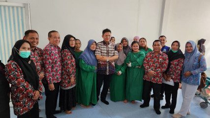 Masih Dalam Rangkaian Harganas DPPKB OKU Timur Gelar Pelayanan KB MOW dan MOP
