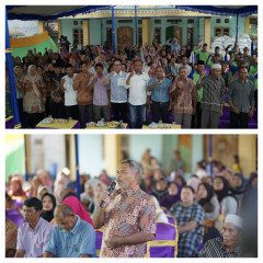 Reses Tahap II, Anggota DPRD Sumsel Fenus Antonius Sempatkan Diri Berdialog Dengan Warga Desa Margo Tani II