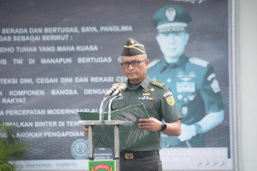 Hari Sumpah Pemuda ke-97, Korem 044/Gapo Gelar Upacara Dengan Khidmat 