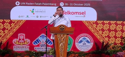 Wamen Pertanian RI Hadiri kegiatan Kongres V Forkom BEM/DEMA PTAI Se Indonesia di UIN Raden Fatah Palembang 